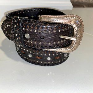 Vintage Bill Adler Western Studded Belt